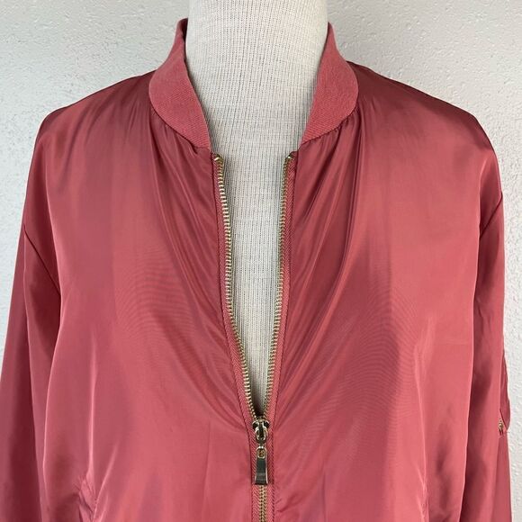 Active USA Burnt Orange Jacket Size L EUC - Picture 2 of 7